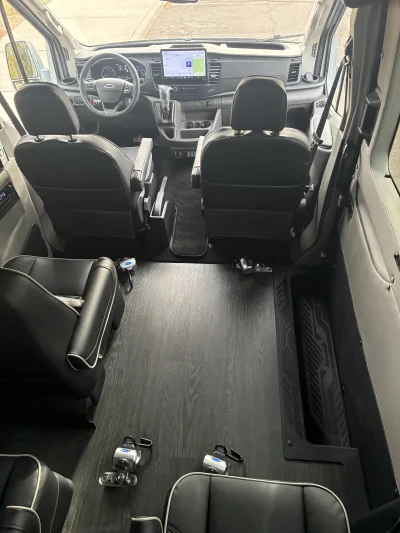 FORD TRANSIT MOBILITY VAN UVL LIFT 148 EL HIGH ROOF 11 PASSENGER LUXURY CONVERSION VAN GALAXY PACKAGE BY WALDOCH - 2026 FORD TRANSIT GALAXY - Image 6 of 11