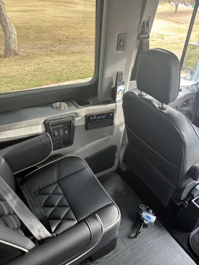 FORD TRANSIT MOBILITY VAN UVL LIFT 148 EL HIGH ROOF 11 PASSENGER LUXURY CONVERSION VAN GALAXY PACKAGE BY WALDOCH - 2026 FORD TRANSIT GALAXY - Image 10 of 11