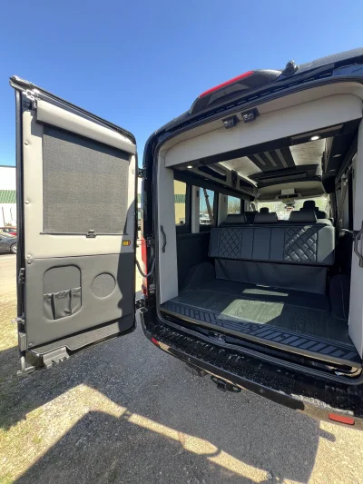 2026 FORD TRANSIT - 7 PASSENGER ASCENT GALAXY PACKAGE - AGATE BLACK - BLACK AND PEWTER SEATING - 2026 FORD TRANSIT GALAXY - Image 12 of 15