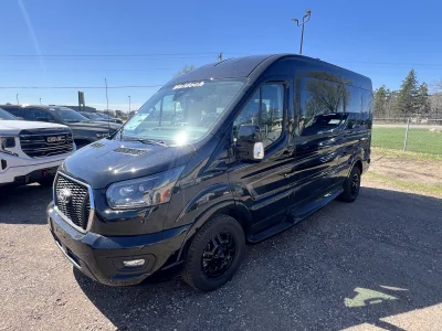 2026 FORD TRANSIT - 7 PASSENGER ASCENT GALAXY PACKAGE - AGATE BLACK - BLACK AND PEWTER SEATING - 2026 FORD TRANSIT GALAXY - Image 1 of 15