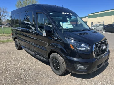 2026 FORD TRANSIT - 7 PASSENGER ASCENT GALAXY PACKAGE - AGATE BLACK - BLACK AND PEWTER SEATING - 2026 FORD TRANSIT GALAXY - Image 5 of 15