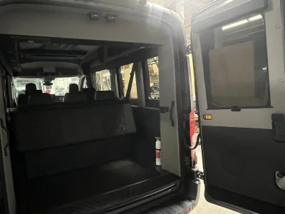 2026 FORD TRANSIT - 7 PASSENGER ASCENT GALAXY PACKAGE - CARBONIZED GRAY - BLACK AND PEWTER SEATING - 2026 FORD TRANSIT GALAXY - Image 12 of 18