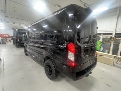 2026 FORD TRANSIT - 9 PASSENGER ASCENT GALAXY PACKAGE  - AGATE BLACK - PEWTER AND BLACK SEATING - 2026 FORD TRANSIT GALAXY - Image 15 of 18