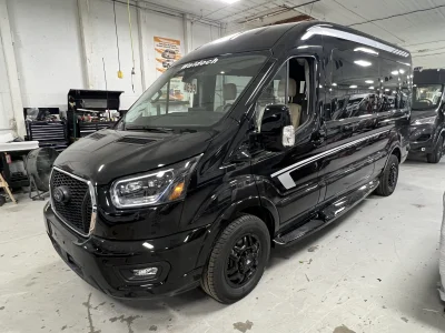 2026 FORD TRANSIT - 9 PASSENGER ASCENT GALAXY PACKAGE  - AGATE BLACK - CREAM AND CHAMOIS SEATING - 2026 FORD TRANSIT GALAXY - Image 1 of 7