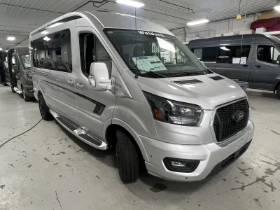 2026 FORD TRANSIT  - GALAXY PACKAGE -  INGOT SILVER (UX) - QUICKSILVER AND ALABASTER SEATING - 2026 FORD TRANSIT GALAXY - Image 3 of 18