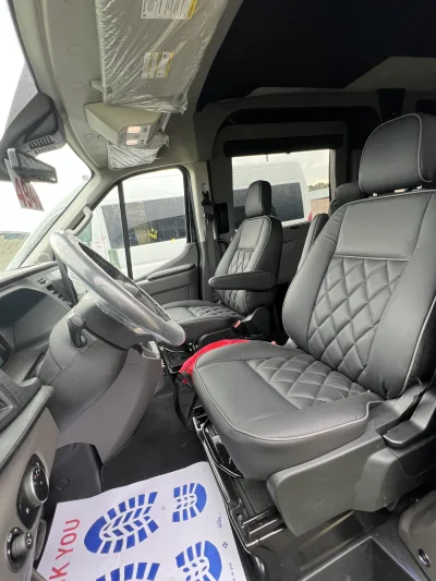 2026 FORD TRANSIT - GALAXY PACKAGE - AGATE BLACK (UM) - BLACK WITH  PEWTER SEATING - 2026 FORD TRANSIT GALAXY - Image 6 of 18