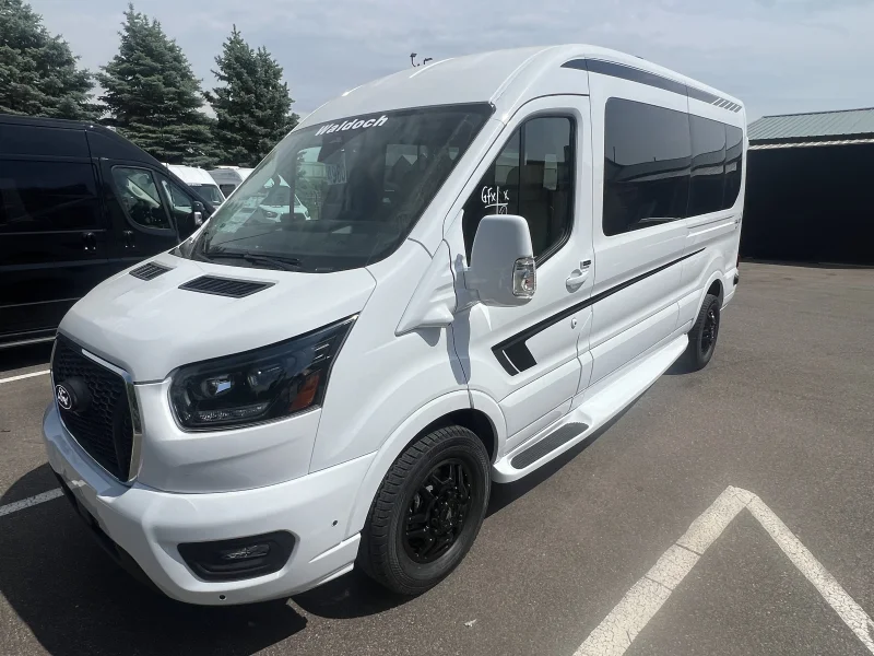 2026 Ford Transit - Galaxy Package - Oxford White (YZ) - Cream with Chamois Seating by Waldoch Crafts