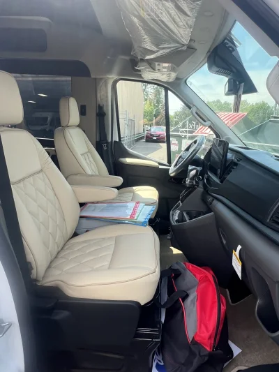 2026 FORD TRANSIT - GALAXY PACKAGE - OXFORD WHITE (YZ) - CREAM WITH CHAMOIS SEATING - 2026 FORD TRANSIT GALAXY - Image 6 of 18