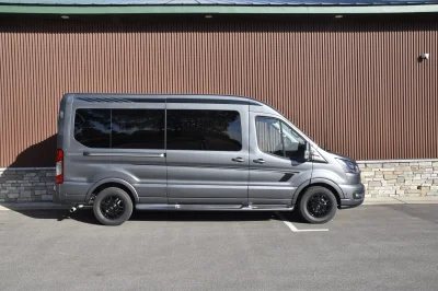 FORD TRANSIT LANDMARK EDITION 9 PASSENGER CONVERSION VAN LUXURY TRAVEL BY WALDOCH - 2026 FORD TRANSIT LANDMARK - Image 5 of 15