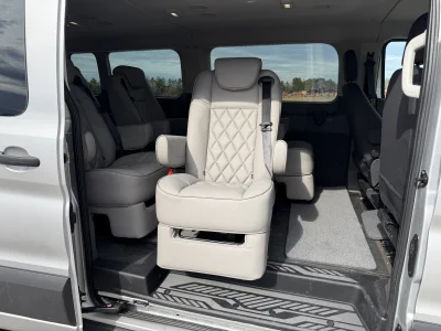 2026 LANDMARK 8 PASSENGER CONVERSION VAN BY WALDOCH LUXURY TRAVEL - 2026 FORD TRANSIT LANDMARK - Image 11 of 20