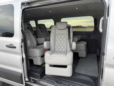 2026 LANDMARK 8 PASSENGER CONVERSION VAN BY WALDOCH LUXURY TRAVEL - 2026 FORD TRANSIT LANDMARK - Image 16 of 20