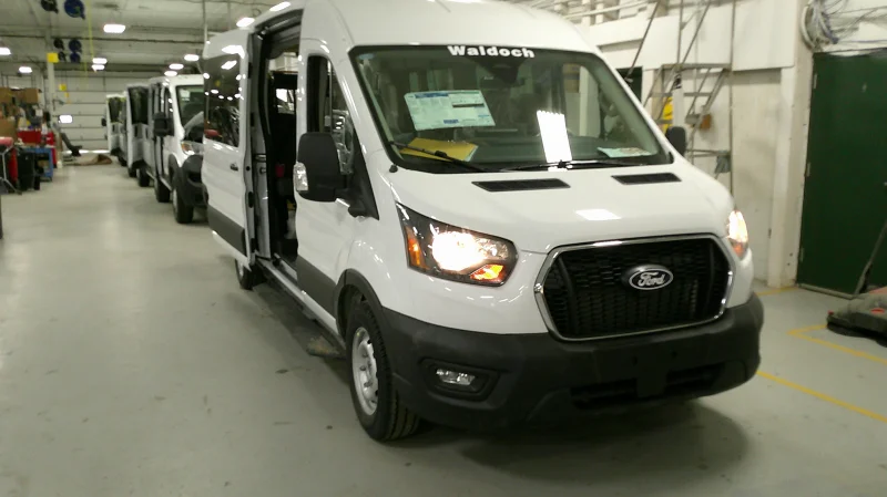2026 Ford Transit Mobility Van 8 Passenger by Waldoch Crafts