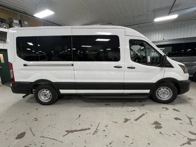 2026 FORD TRANSIT 350 - MOBILITY PACKAGE OXFORD WHITE (YZ) - BLACK VINYL SEATING - 2026 FORD TRANSIT MOBILITY - Image 12 of 18