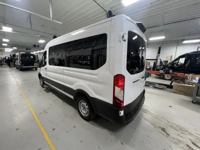 2026 FORD TRANSIT SHUTTLE 10-PASSENGER - OXFORD WHITE WITH GREY SEATING - 2026 FORD TRANSIT SHUTTLE - Image 12 of 16