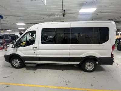 2026 FORD TRANSIT SHUTTLE 10-PASSENGER - OXFORD WHITE WITH GREY SEATING - 2026 FORD TRANSIT SHUTTLE - Image 13 of 16