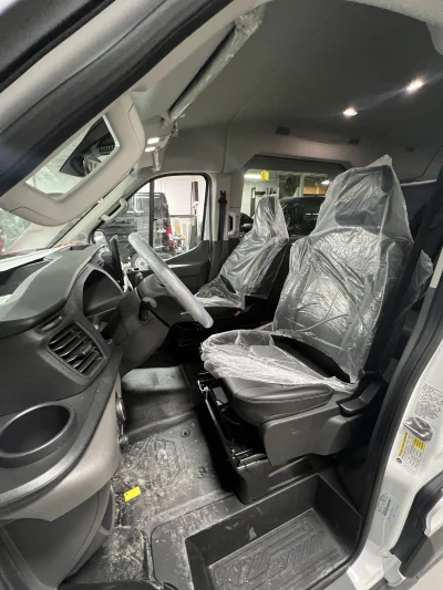 2026 FORD TRANSIT SHUTTLE 10-PASSENGER - OXFORD WHITE WITH GREY SEATING - 2026 FORD TRANSIT SHUTTLE - Image 15 of 16