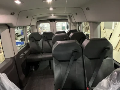 2026 FORD TRANSIT SHUTTLE 10-PASSENGER - OXFORD WHITE WITH GREY SEATING - 2026 FORD TRANSIT SHUTTLE - Image 16 of 16