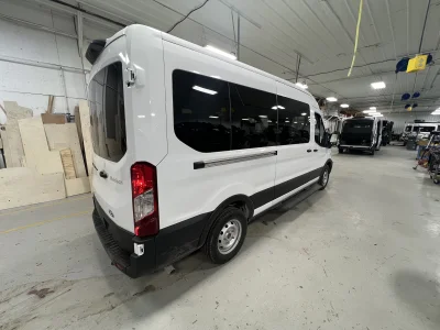 2026 FORD TRANSIT SHUTTLE 10-PASSENGER - OXFORD WHITE WITH GREY SEATING - 2026 FORD TRANSIT SHUTTLE - Image 8 of 16