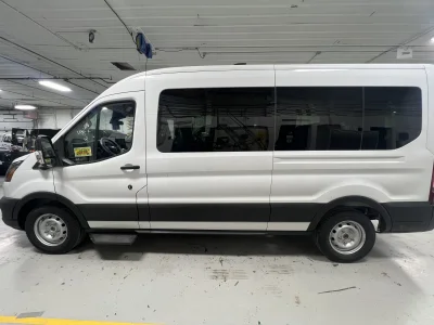 2026 FORD TRANSIT SHUTTLE 10-PASSENGER - OXFORD WHITE WITH GREY SEATING - 2026 FORD TRANSIT SHUTTLE - Image 13 of 16