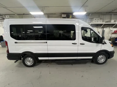 2026 FORD TRANSIT SHUTTLE 10-PASSENGER - OXFORD WHITE WITH GREY SEATING - 2026 FORD TRANSIT SHUTTLE - Image 7 of 16