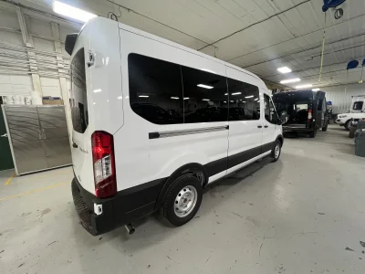 2026 FORD TRANSIT SHUTTLE 10-PASSENGER - OXFORD WHITE WITH GREY SEATING - 2026 FORD TRANSIT SHUTTLE - Image 8 of 16