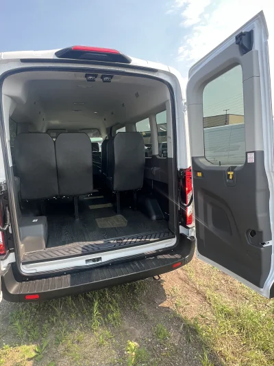 2026 FORD TRANSIT - SHUTTLE PACKAGE - OXFORD WHITE - GRAY SEATING - 2026 FORD TRANSIT SHUTTLE - Image 11 of 18
