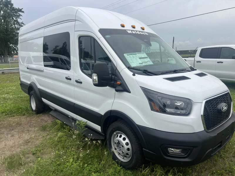 2026 Ford Transit 350 - Specialty Package - Oxford White (YZ) - Quicksilver Seating by Waldoch Crafts