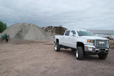 WHITE - 2014 GMC SIERRA 1500 BIG WHEELER - Image 1 of 78