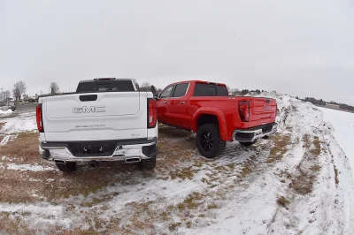 WHITE AND RED - 2020 GMC SIERRA 1500 LIFT - Image 5 of 6