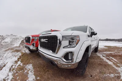 WHITE AND RED - 2020 GMC SIERRA 1500 LIFT - Image 6 of 6