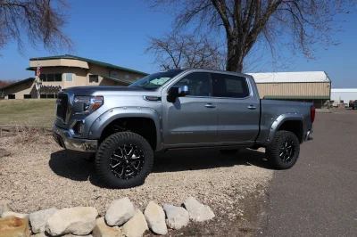 2020 GMC 1500  LIFT PACKAGE BY WALDOCH SATIN SILVER CUSTOM GM TRUCKS - 2020 GMC SIERRA 1500 LIFT - Image 3 of 24