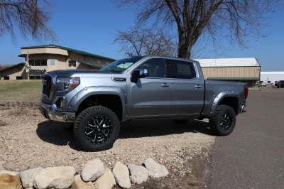 2020 GMC 1500  LIFT PACKAGE BY WALDOCH SATIN SILVER CUSTOM GM TRUCKS - 2020 GMC SIERRA 1500 LIFT - Image 4 of 24