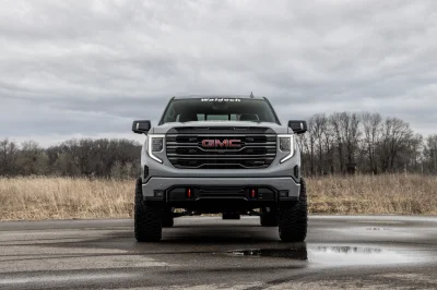 GMC AT4 LIFT PACKAGE BY WALDOCH CUSTOM TRUCKS WITH FACTORY WARRANTY 1500 SILVER 6.2L - 2025 GMC SIERRA 1500 LIFT - Image 3 of 25