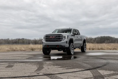 GMC AT4 LIFT PACKAGE BY WALDOCH CUSTOM TRUCKS WITH FACTORY WARRANTY 1500 SILVER 6.2L - 2025 GMC SIERRA 1500 LIFT - Image 4 of 25