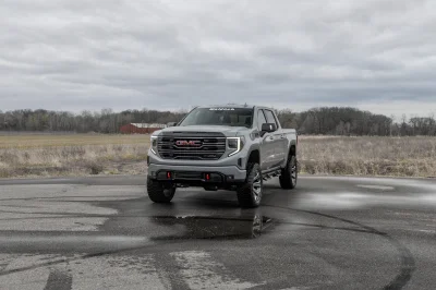 GMC AT4 LIFT PACKAGE BY WALDOCH CUSTOM TRUCKS WITH FACTORY WARRANTY 1500 SILVER 6.2L - 2025 GMC SIERRA 1500 LIFT - Image 5 of 25