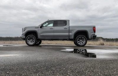 GMC AT4 LIFT PACKAGE BY WALDOCH CUSTOM TRUCKS WITH FACTORY WARRANTY 1500 SILVER 6.2L - 2025 GMC SIERRA 1500 LIFT - Image 7 of 25