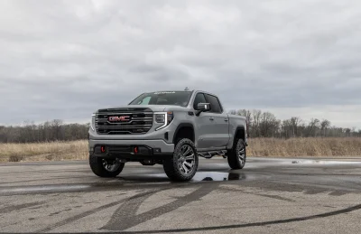 GMC AT4 LIFT PACKAGE BY WALDOCH CUSTOM TRUCKS WITH FACTORY WARRANTY 1500 SILVER 6.2L - 2025 GMC SIERRA 1500 LIFT - Image 8 of 25