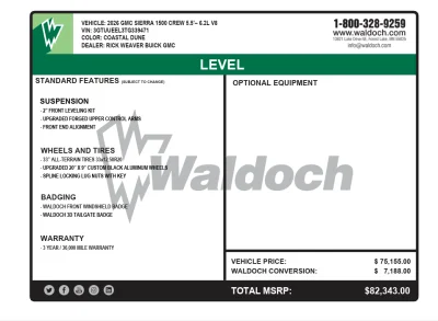 2026 GMC SIERRA 1500  -  LEVEL PACKAGE - COASTAL DUNE (G42) - 2026 GMC SIERRA 1500 LEVEL - Image 16 of 16