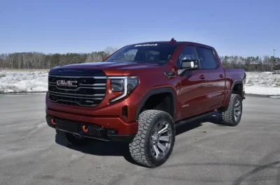 2026 GMC SIERRA LIFT PACKAGE VOLCANIC RED WITH 22" WHEEL BY WALDOCH BEST CUSTOM TRUCK YOU CAN BUY - 2026 GMC SIERRA 1500 LIFT - Image 1 of 9