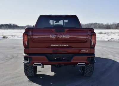 2026 GMC SIERRA LIFT PACKAGE VOLCANIC RED WITH 22" WHEEL BY WALDOCH BEST CUSTOM TRUCK YOU CAN BUY - 2026 GMC SIERRA 1500 LIFT - Image 4 of 9