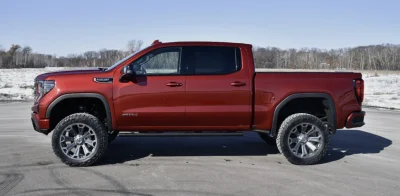 2026 GMC SIERRA LIFT PACKAGE VOLCANIC RED WITH 22" WHEEL BY WALDOCH BEST CUSTOM TRUCK YOU CAN BUY - 2026 GMC SIERRA 1500 LIFT - Image 6 of 9
