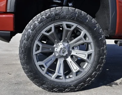 2026 GMC SIERRA LIFT PACKAGE VOLCANIC RED WITH 22" WHEEL BY WALDOCH BEST CUSTOM TRUCK YOU CAN BUY - 2026 GMC SIERRA 1500 LIFT - Image 7 of 9