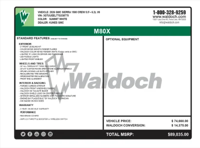 2026 GMC SIERRA 1500 - M80 PACKAGE - SUMMIT WHITE (GAZ) - 2026 GMC SIERRA 1500 M80 - Image 16 of 16