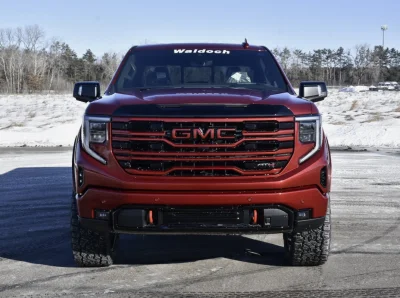 2026 GMC WALDOCH M80X CUSTOM TRUCK 22" WHEELS 35" TIRES BEST TRUCK YOU CAN BUY FROM A DEALER VOLCANIC RED - 2026 GMC SIERRA 1500 M80X - Image 8 of 10