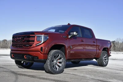 2026 GMC WALDOCH M80X CUSTOM TRUCK 22" WHEELS 35" TIRES BEST TRUCK YOU CAN BUY FROM A DEALER VOLCANIC RED - 2026 GMC SIERRA 1500 M80X - Image 9 of 10