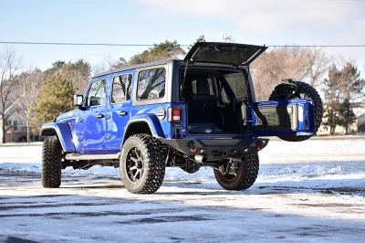 BLUE - 2020 JEEP WRANGLER MAX - Image 8 of 11