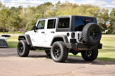 WHITE - 2020 JEEP WRANGLER MAX - Image 4 of 11