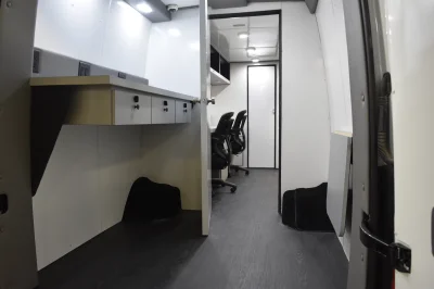CUSTOM MOBILE OFFICE SPRINTER VAN CONVERSION WORK CENTER HOSPITAL - WALDOCH BUILD - 2021 MERCEDES-BENZ SPRINTER 2500 WORK - Image 25 of 38