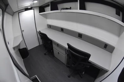 CUSTOM MOBILE OFFICE SPRINTER VAN CONVERSION WORK CENTER HOSPITAL - WALDOCH BUILD - 2021 MERCEDES-BENZ SPRINTER 2500 WORK - Image 1 of 38