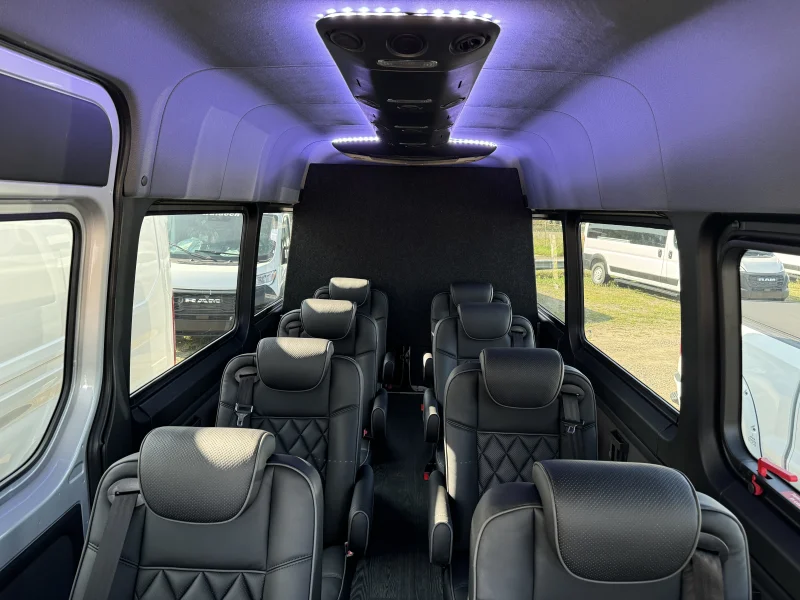 Mercedes Sprinter LandMark 10 passenger Presidential custom Conversion Van by Waldoch Crafts